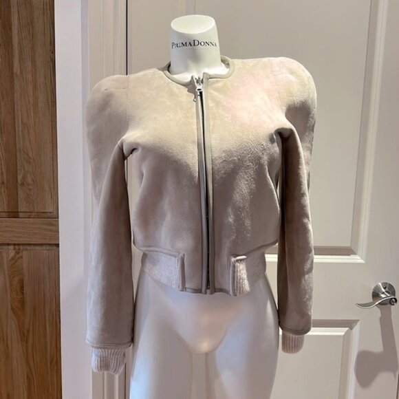 ❌❌SOLD❌❌ISABEL MARANT ETOILE Boden shearling reversible jacket US 8 - Picture 6 of 17